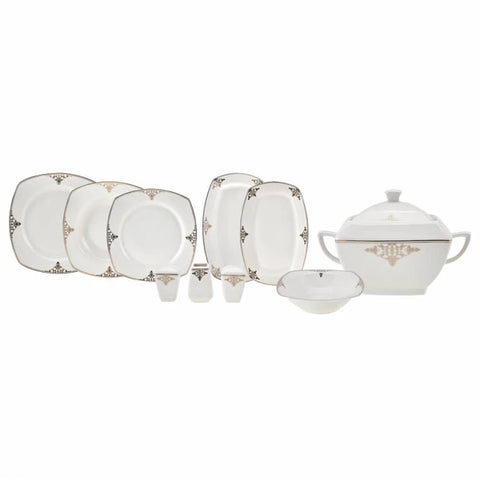 Karaca Milena Gold 60 Pieces, Service for 12