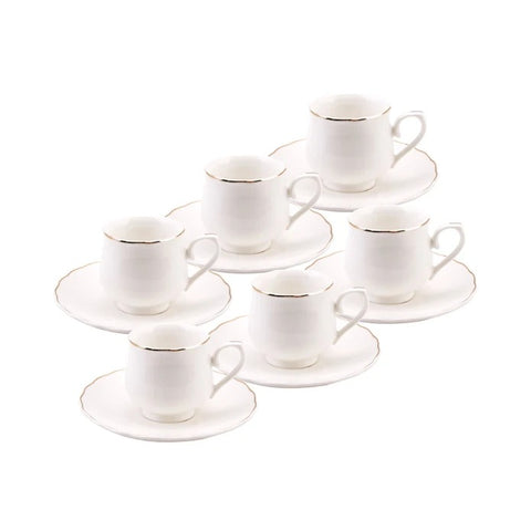 Karaca Beykoz 6-Personen-Kaffeetassenset, 80 ml