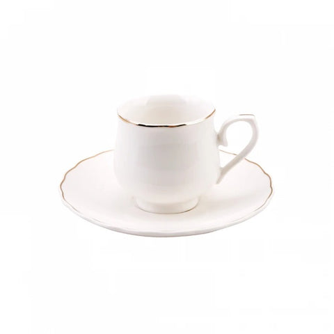 Karaca Beykoz 6-Personen-Kaffeetassenset, 80 ml