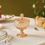 Karaca Home Louis Turkish Delight Bowl, Amber
