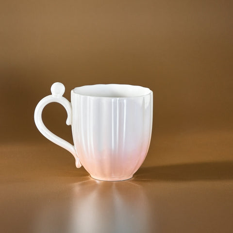 Karaca Shell Lüster Rosa Becher, 380ML