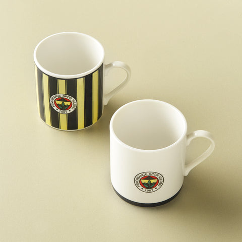 Karaca x Fenerbahçe Lisanslı 2 Kişilik Çay Fincan Takımı 230ML