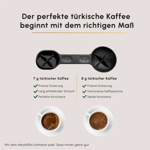 Karaca Hatır Kaffeemaschine mit Röstfunktion Shiny Black, 535 W